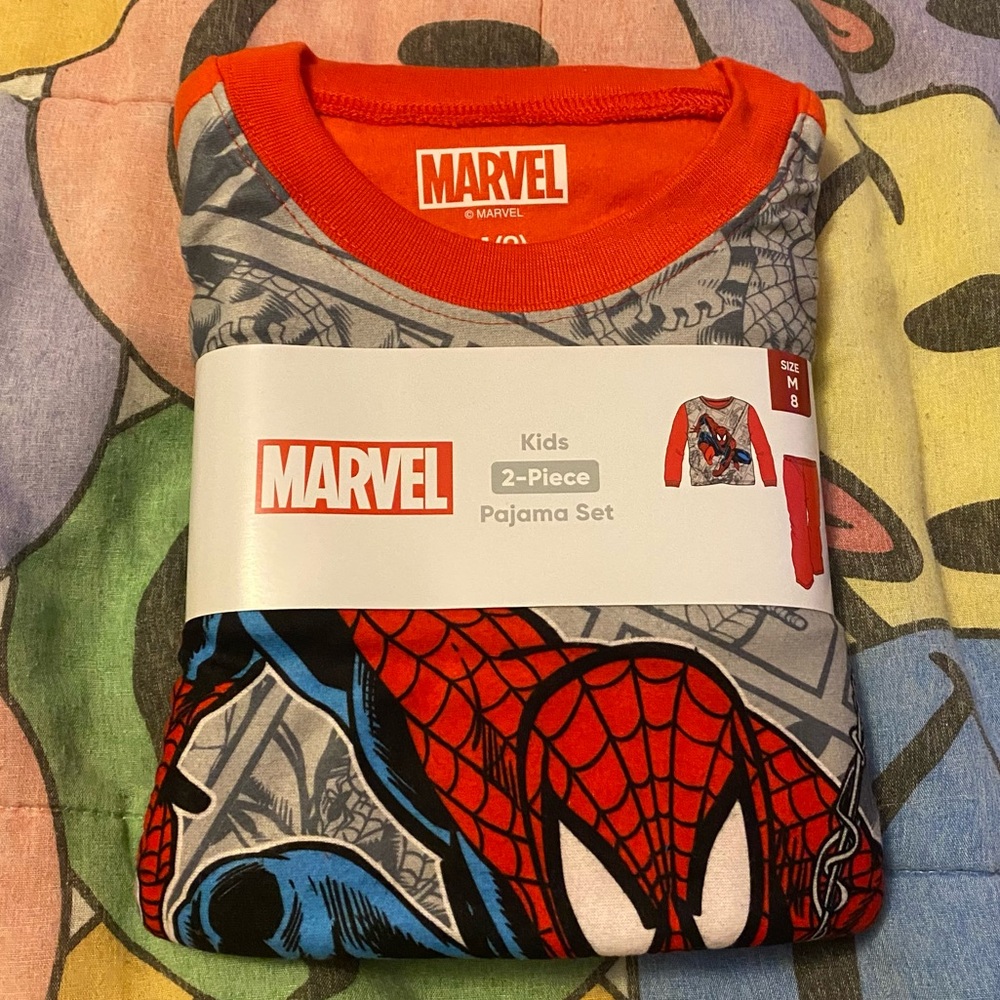 Spider-Man Kids Pajama Set ( M (8) 4